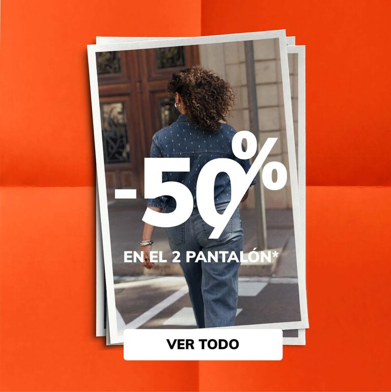 -50% en el 2 pantal&oacute;n