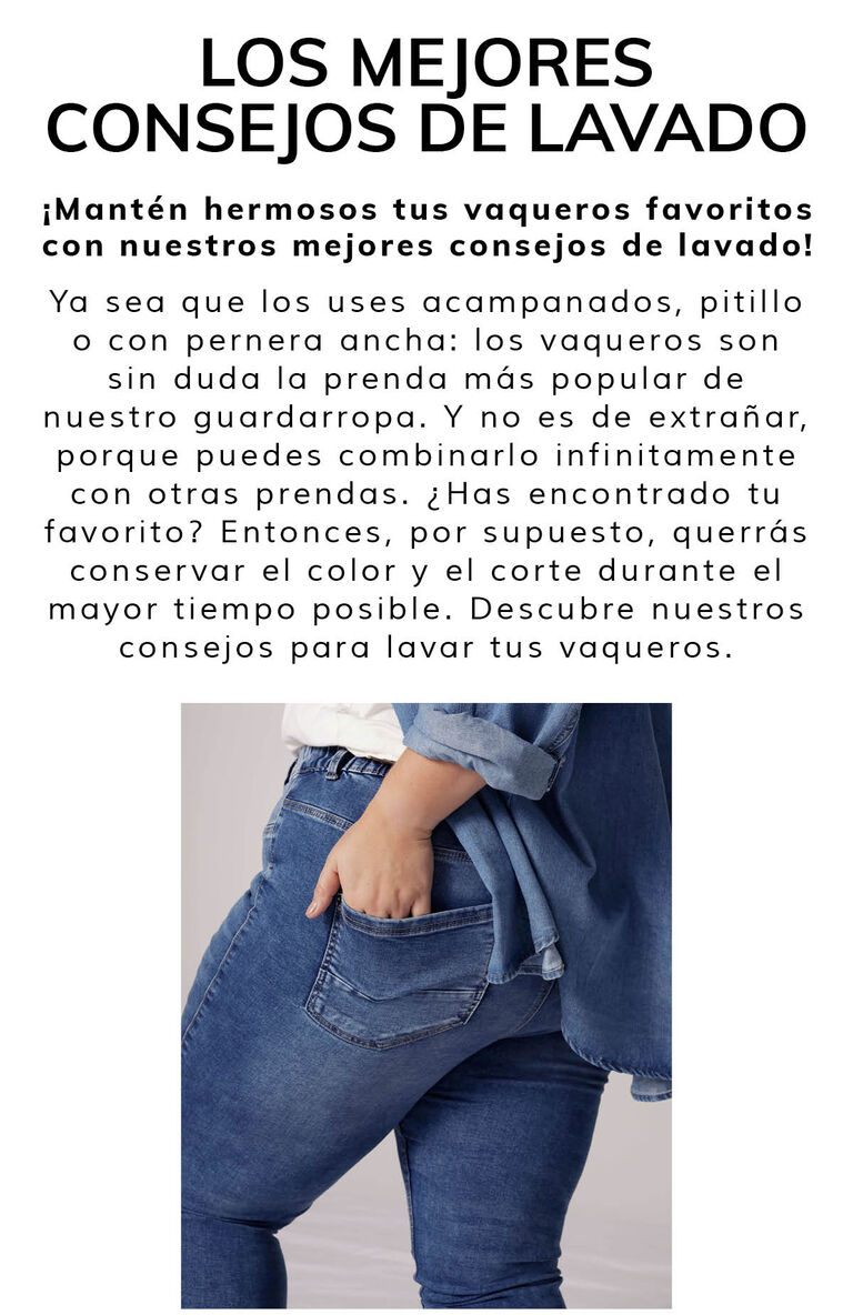 Consejos para el lavado de vaqueros