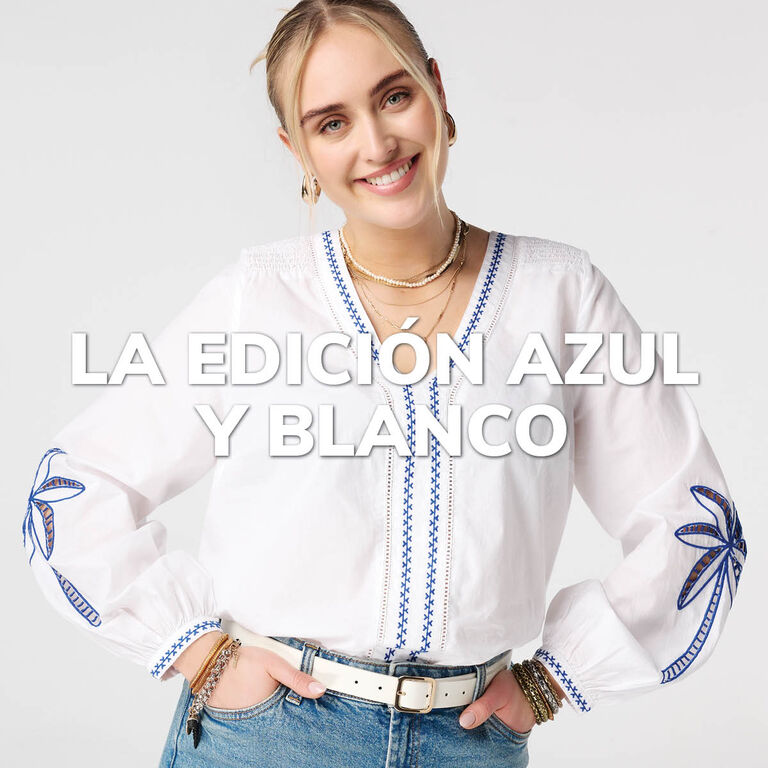 AZUL Y BLANCO