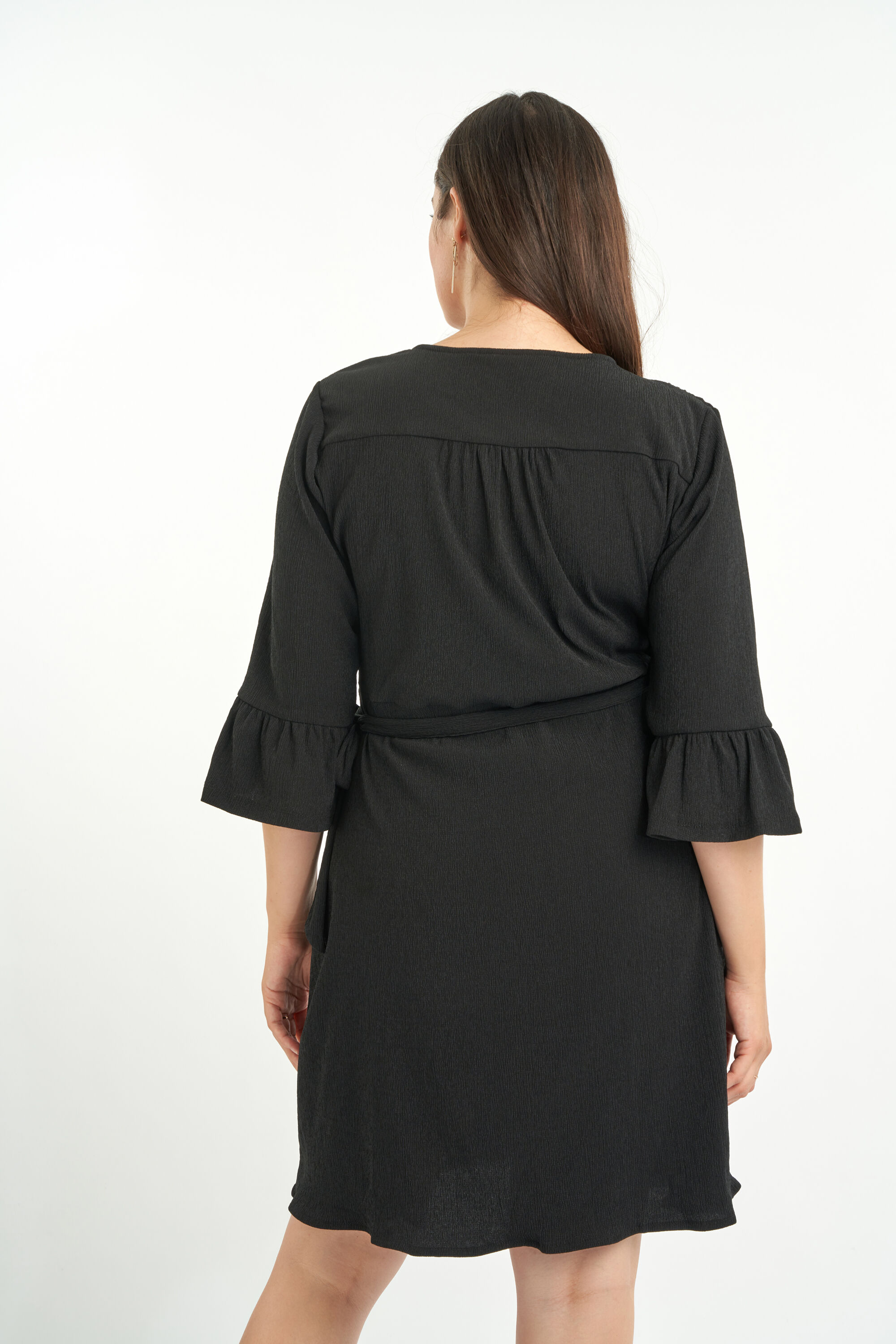 Vestido cruzado  image number 4
