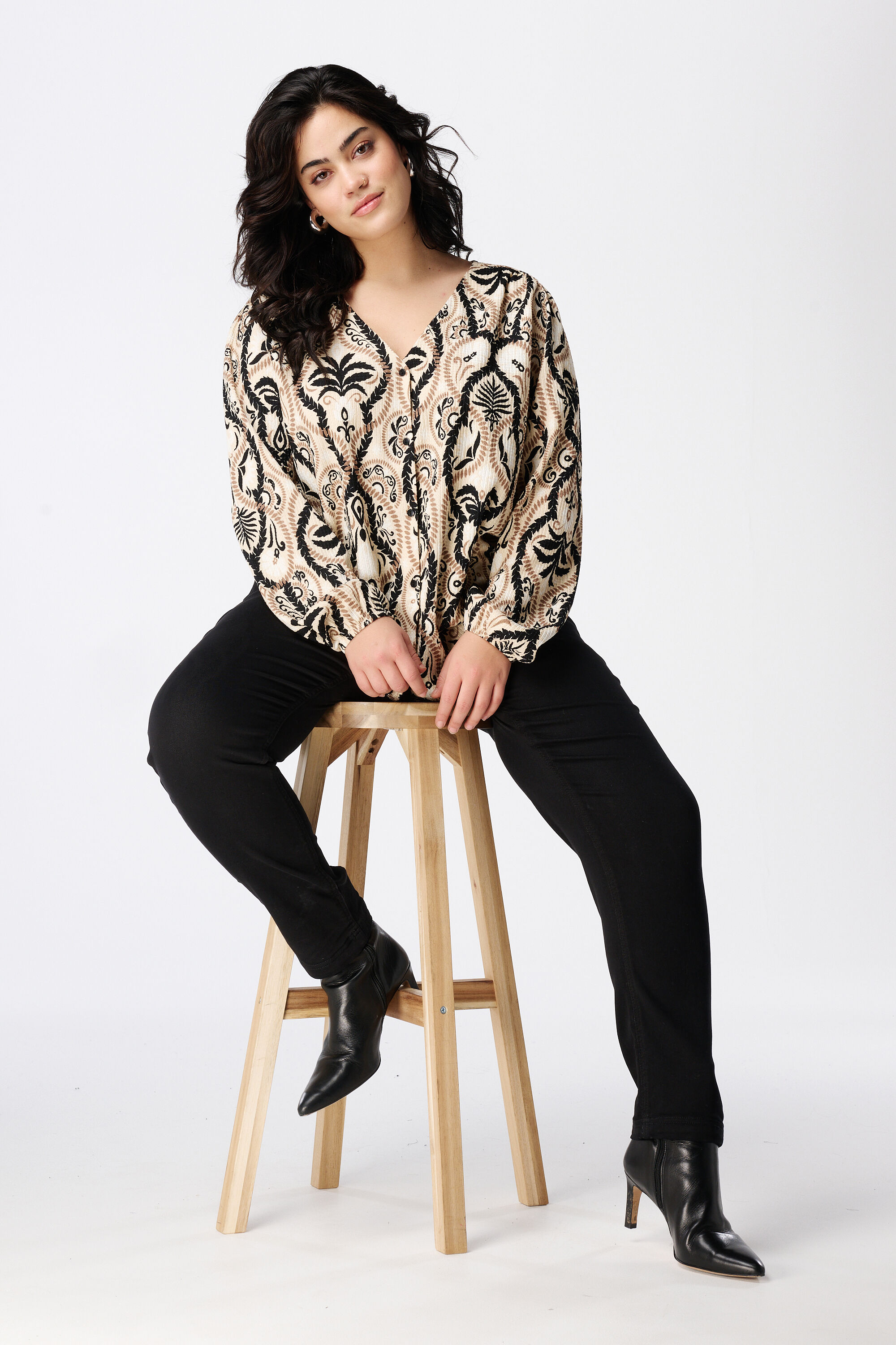 Top con estampado image number 6