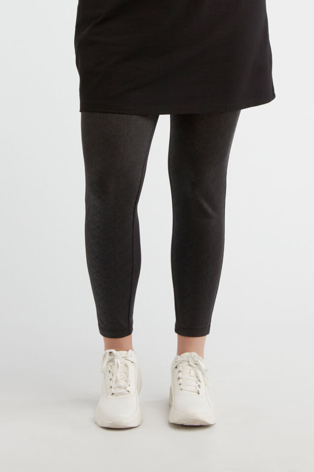 Leggings con revestimiento de serpiente image number 5