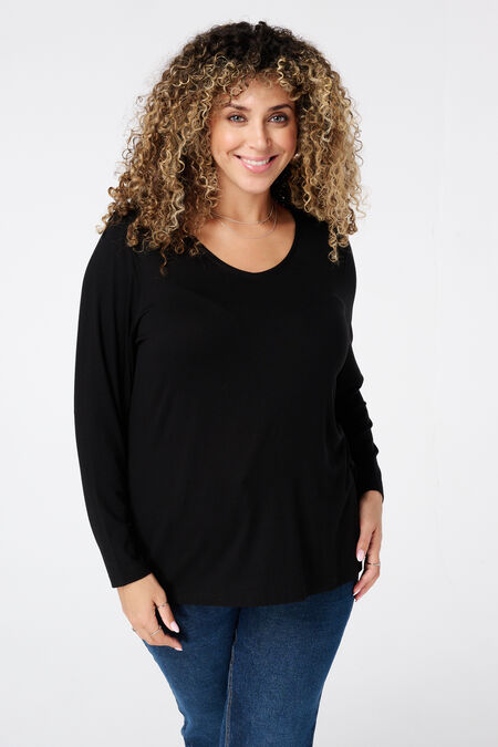 Top de manga larga Top de manga larga