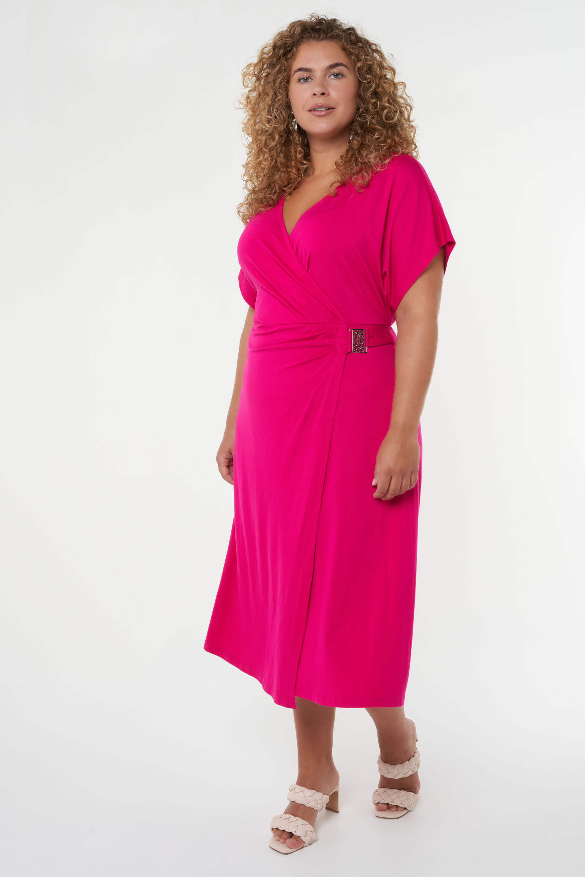 Vestido maxi cruzado image number 6