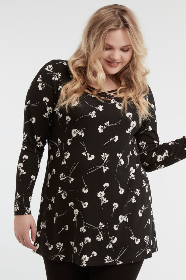 T&uacute;nica con estampado image number 5