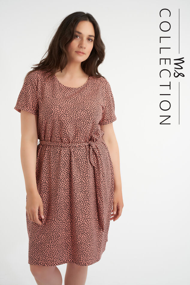 Vestido con cinto image number 0