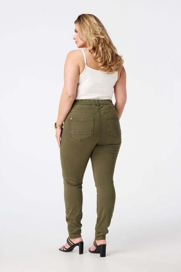 Treggings con aspecto denim image number 3