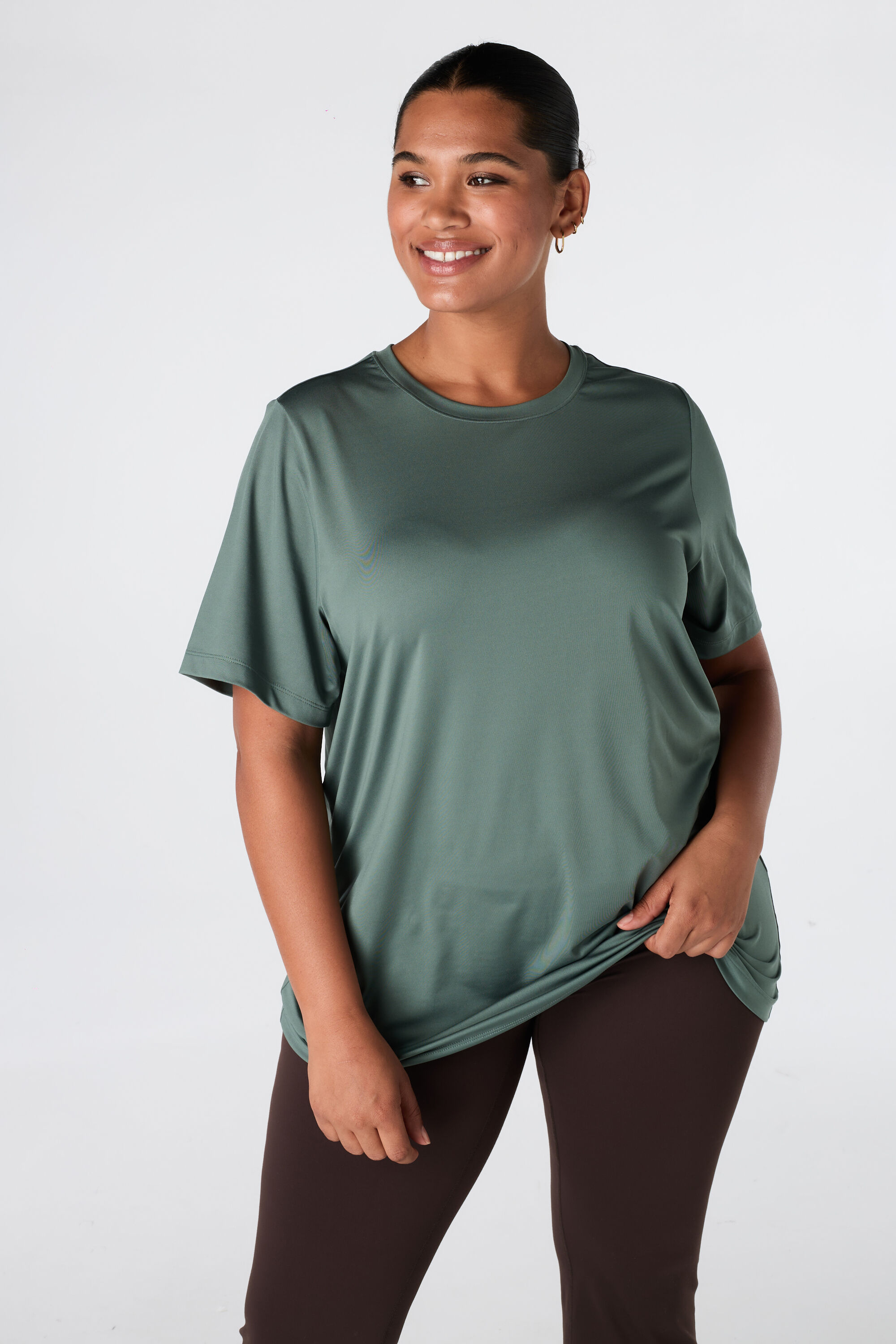 Camiseta deportiva larga image number 0