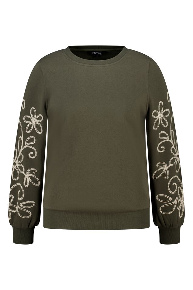 Jersey con detalles bordados image number 1