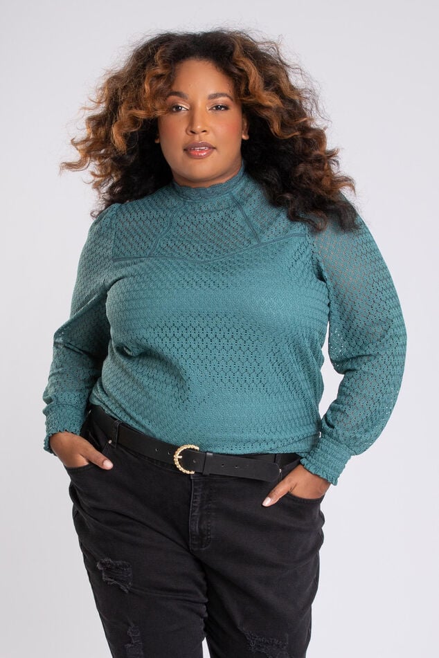 Top de encaje image number 0