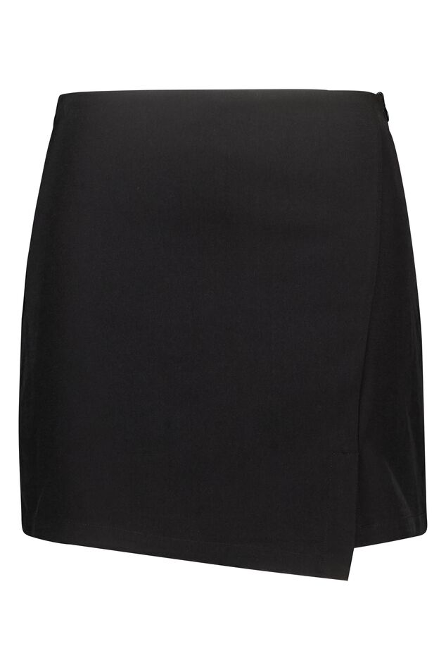 Falda pantalón con solapamiento image number 1