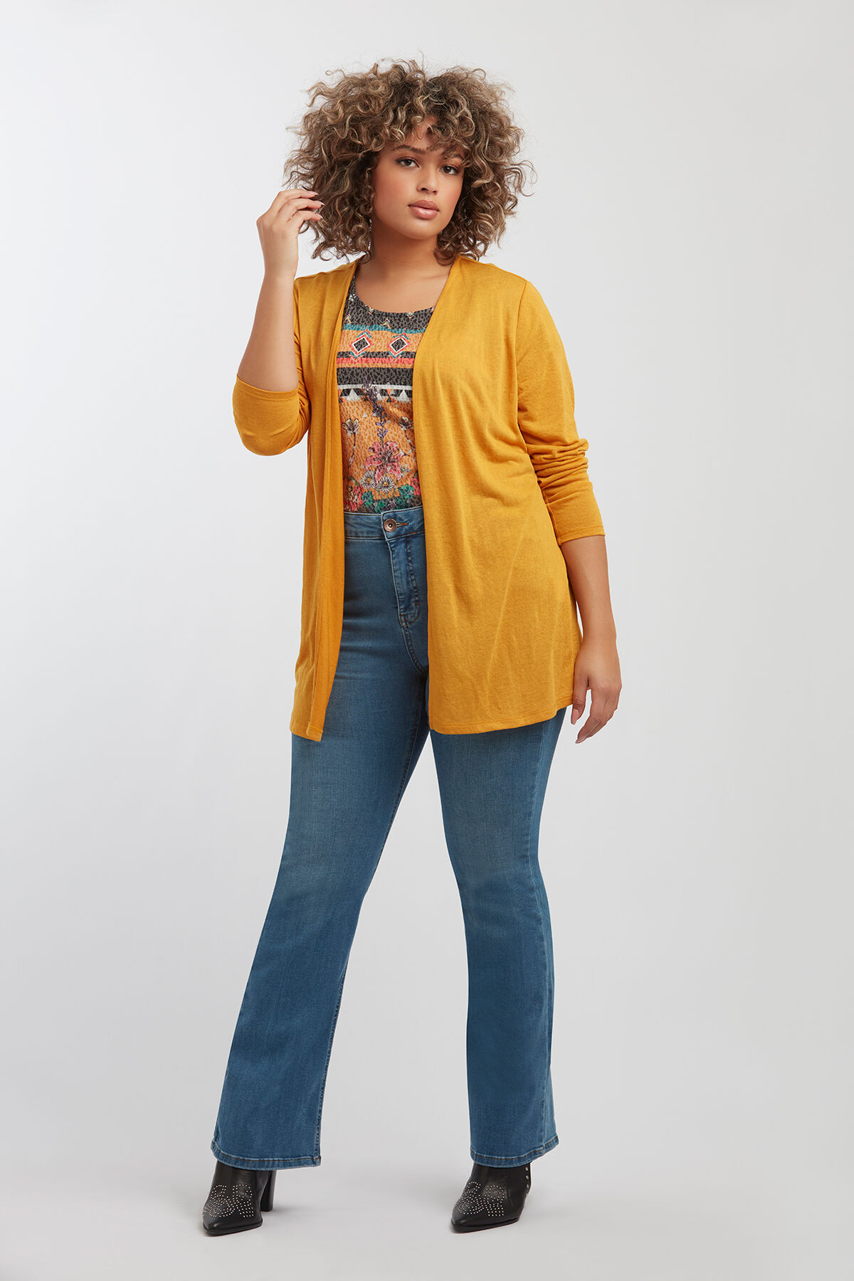 C&aacute;rdigan fino abierto image number 3