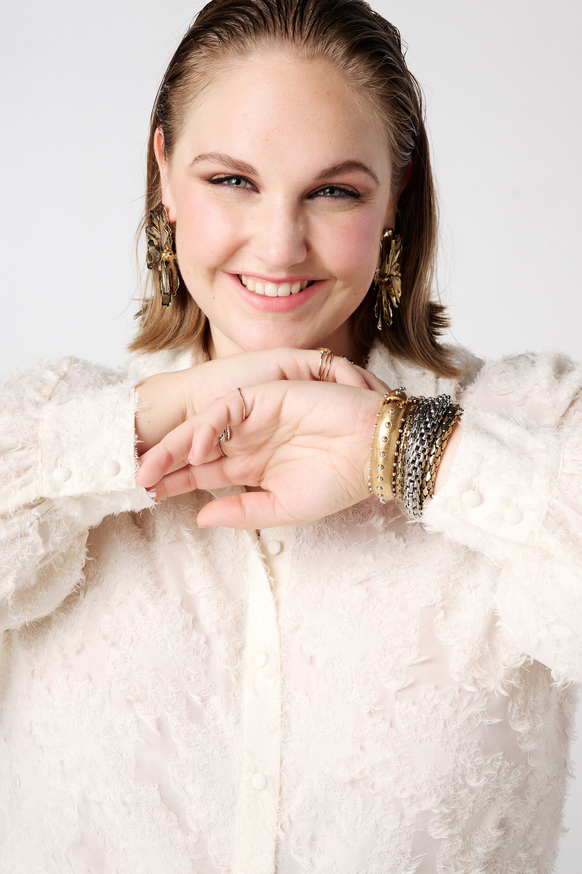 Blusa con textura image number 4