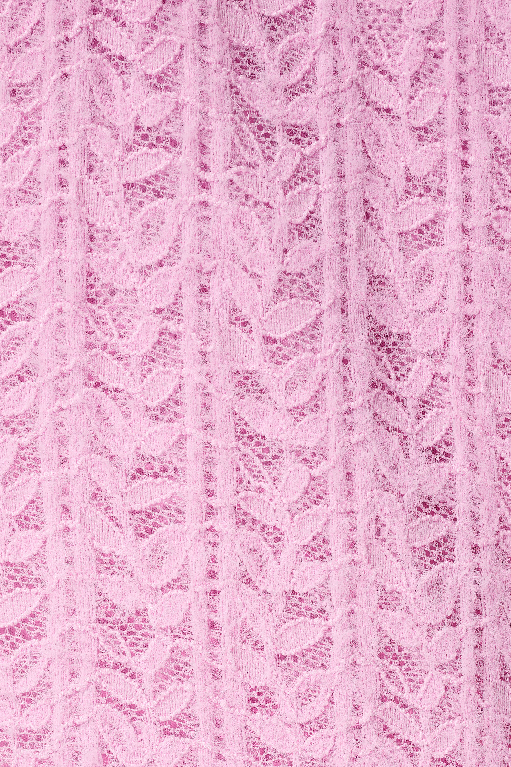 Top de encaje con mangas abullonadas image number 6