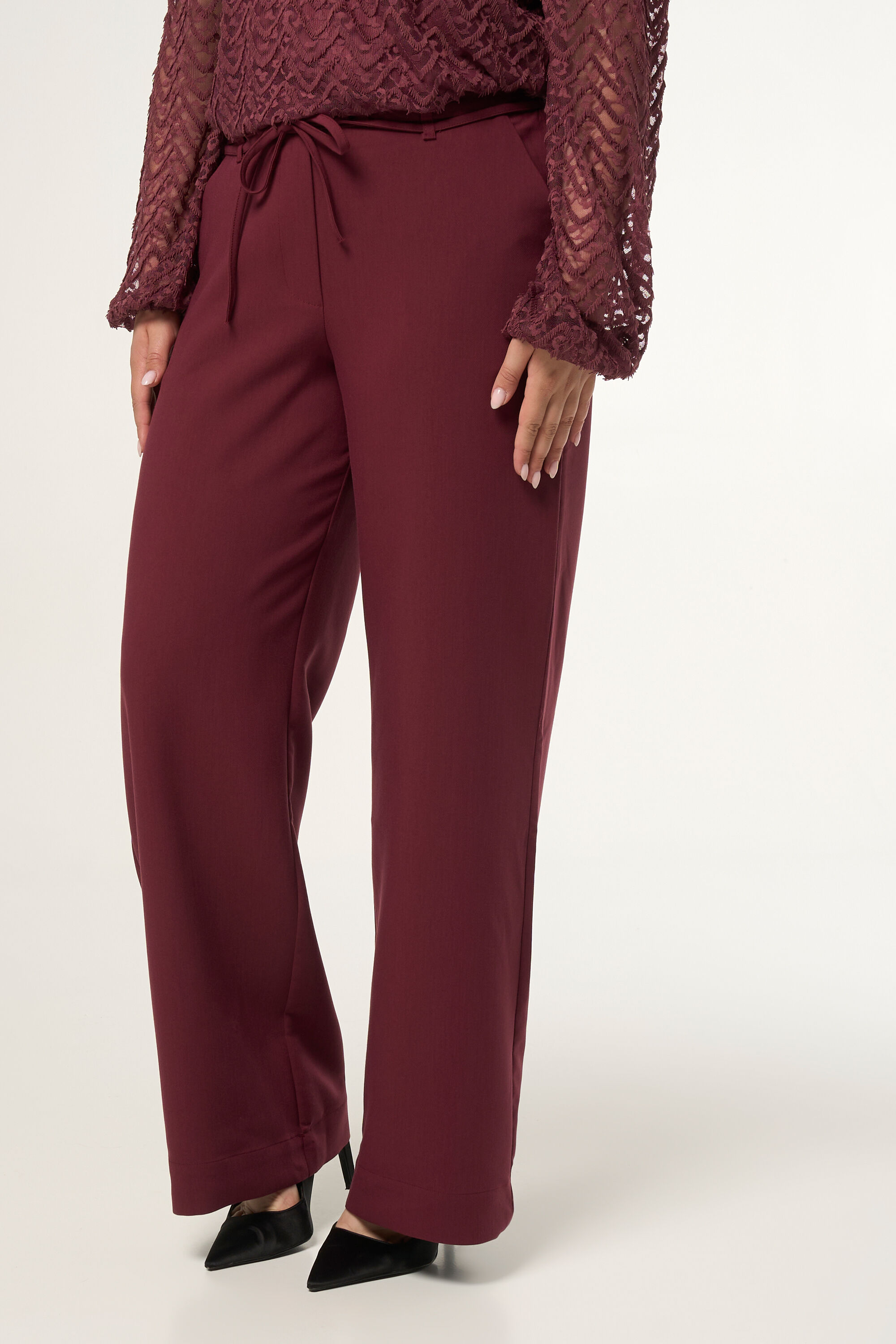 Pantalones de pernera ancha image number 5