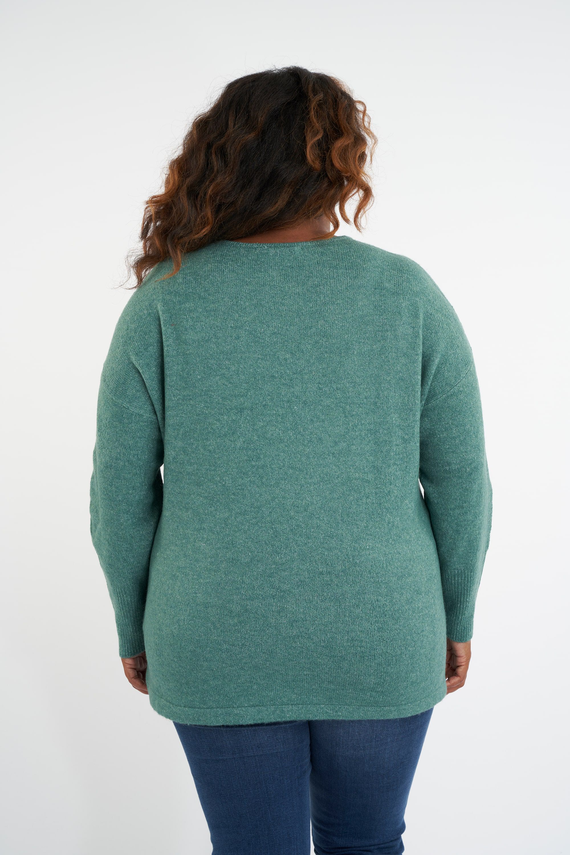 Jersey con cuello de pico      image number 3