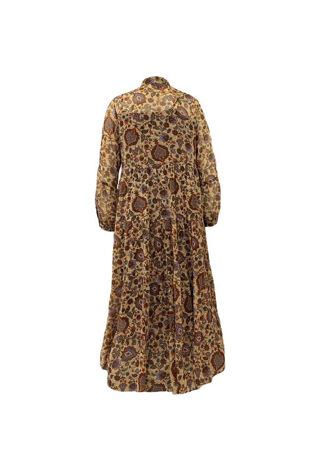 Vestido maxi romántico image number 3