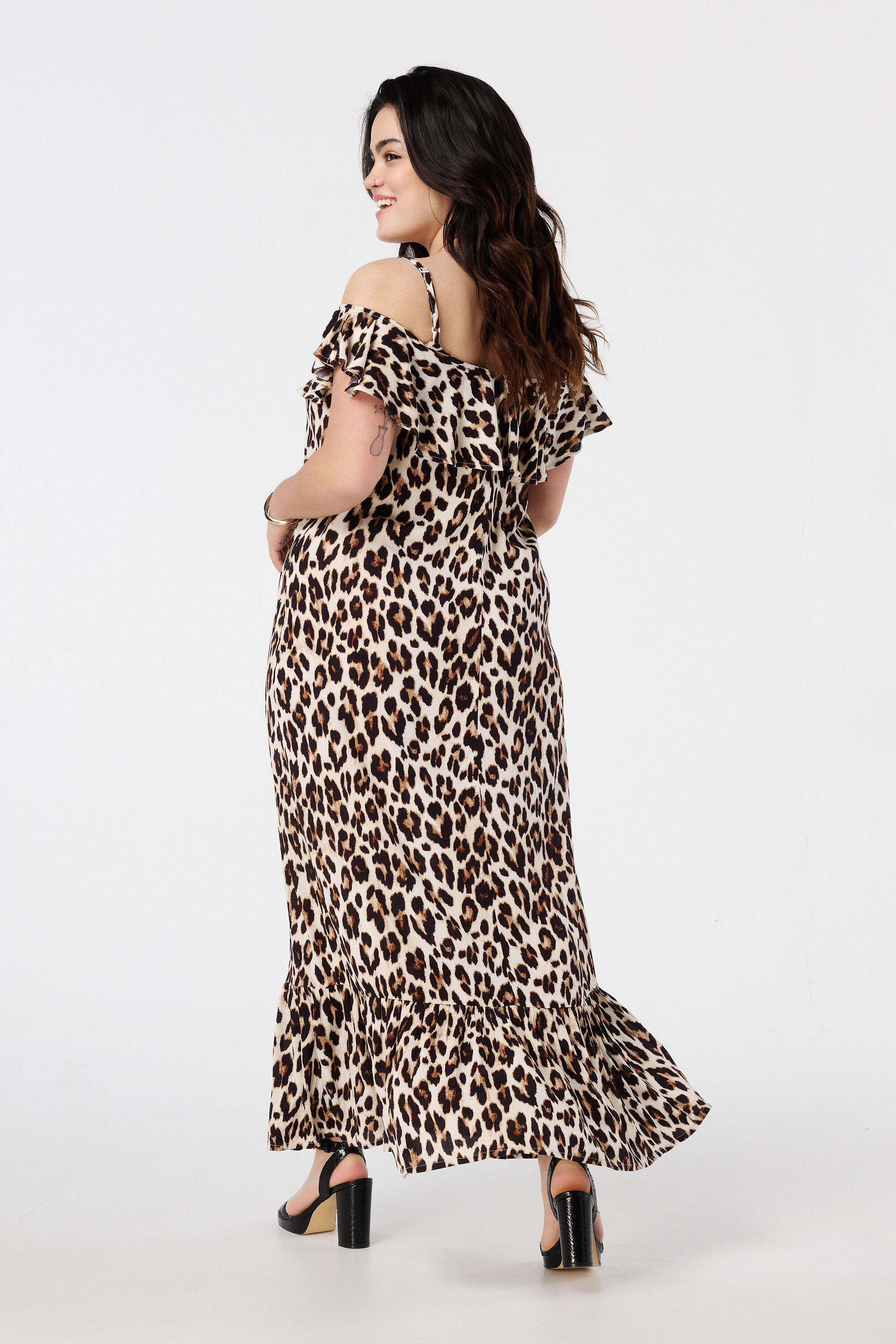 Vestido con estampado image number 3