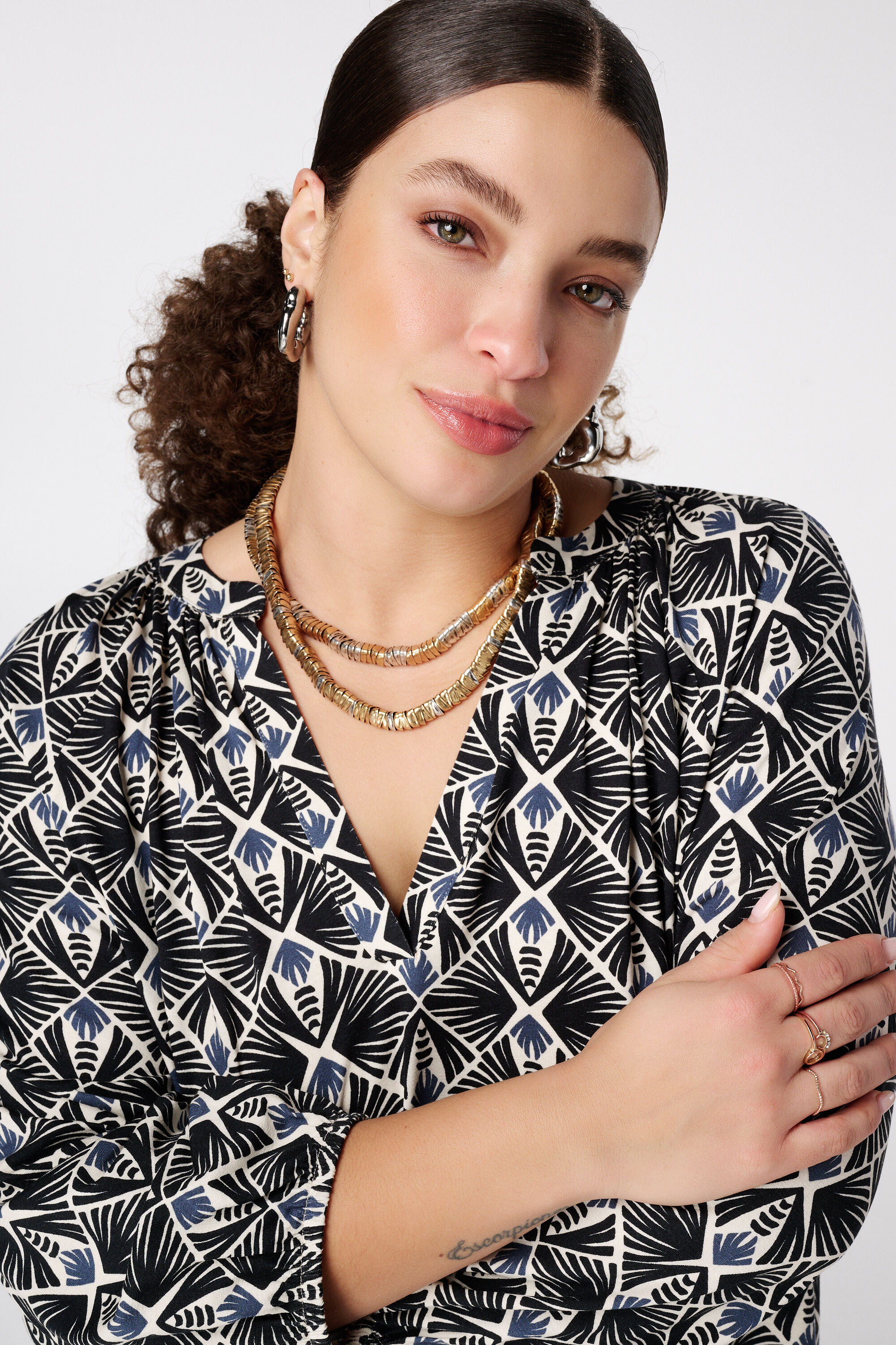 Top con estampado image number 4