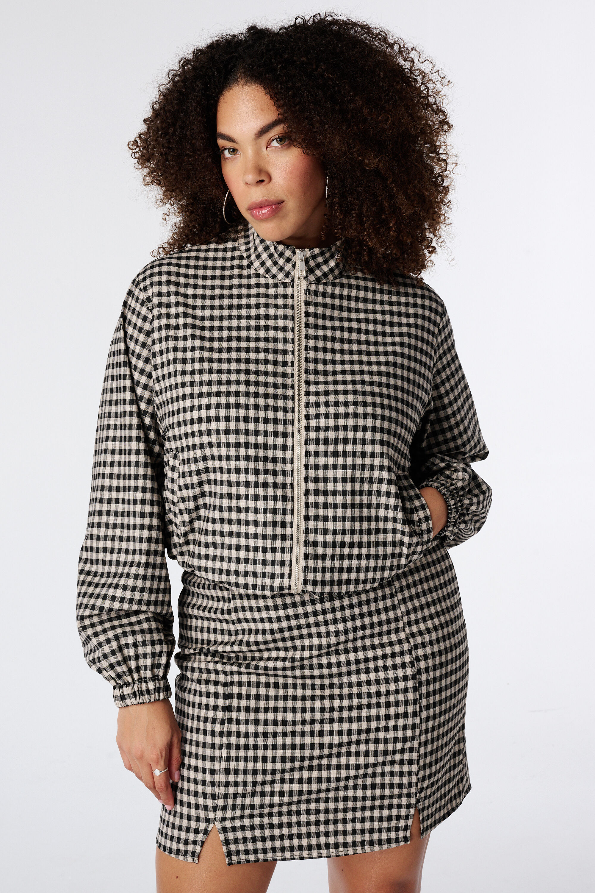 Chaqueta de cuadros
