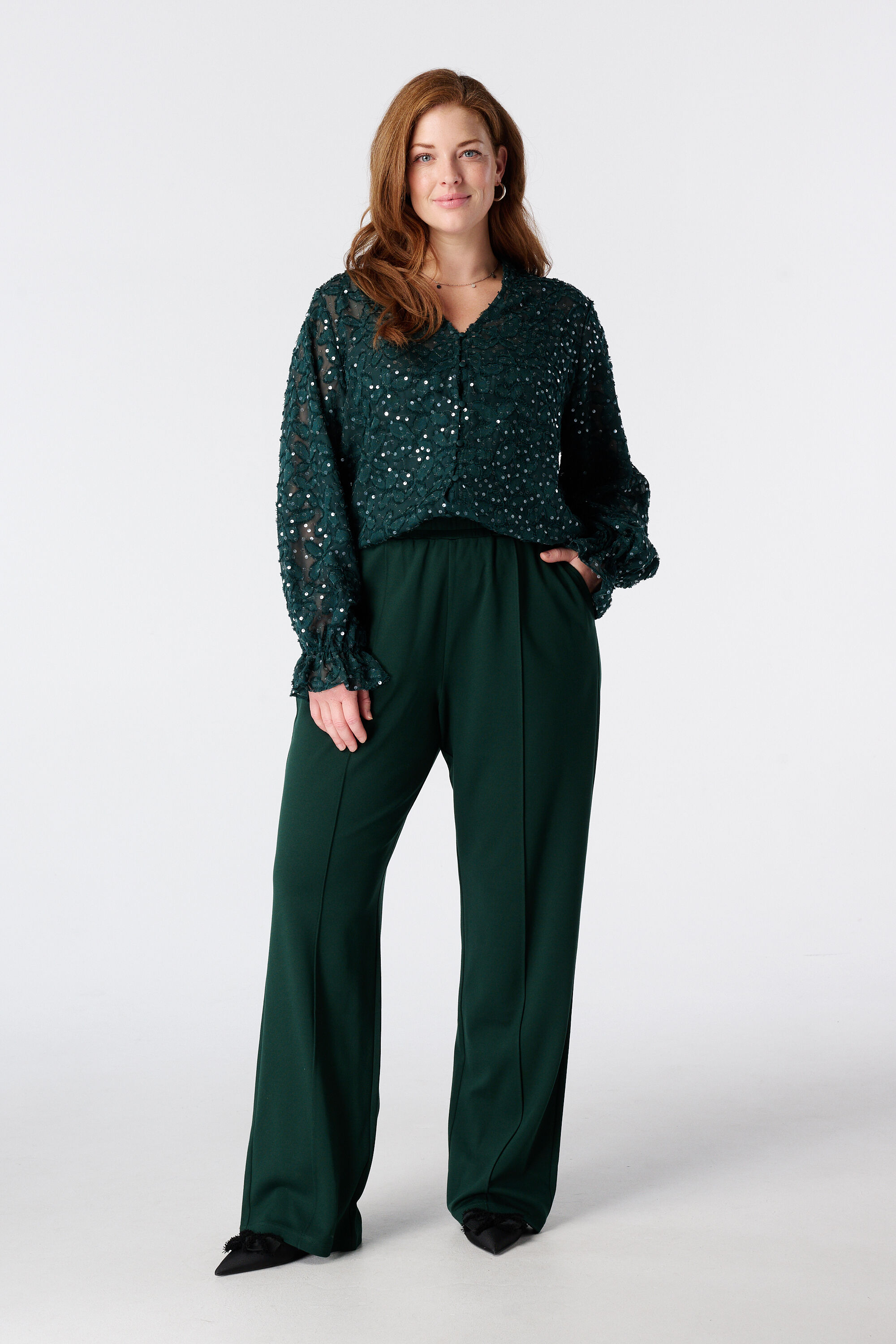 Pantal&oacute;n wide leg 