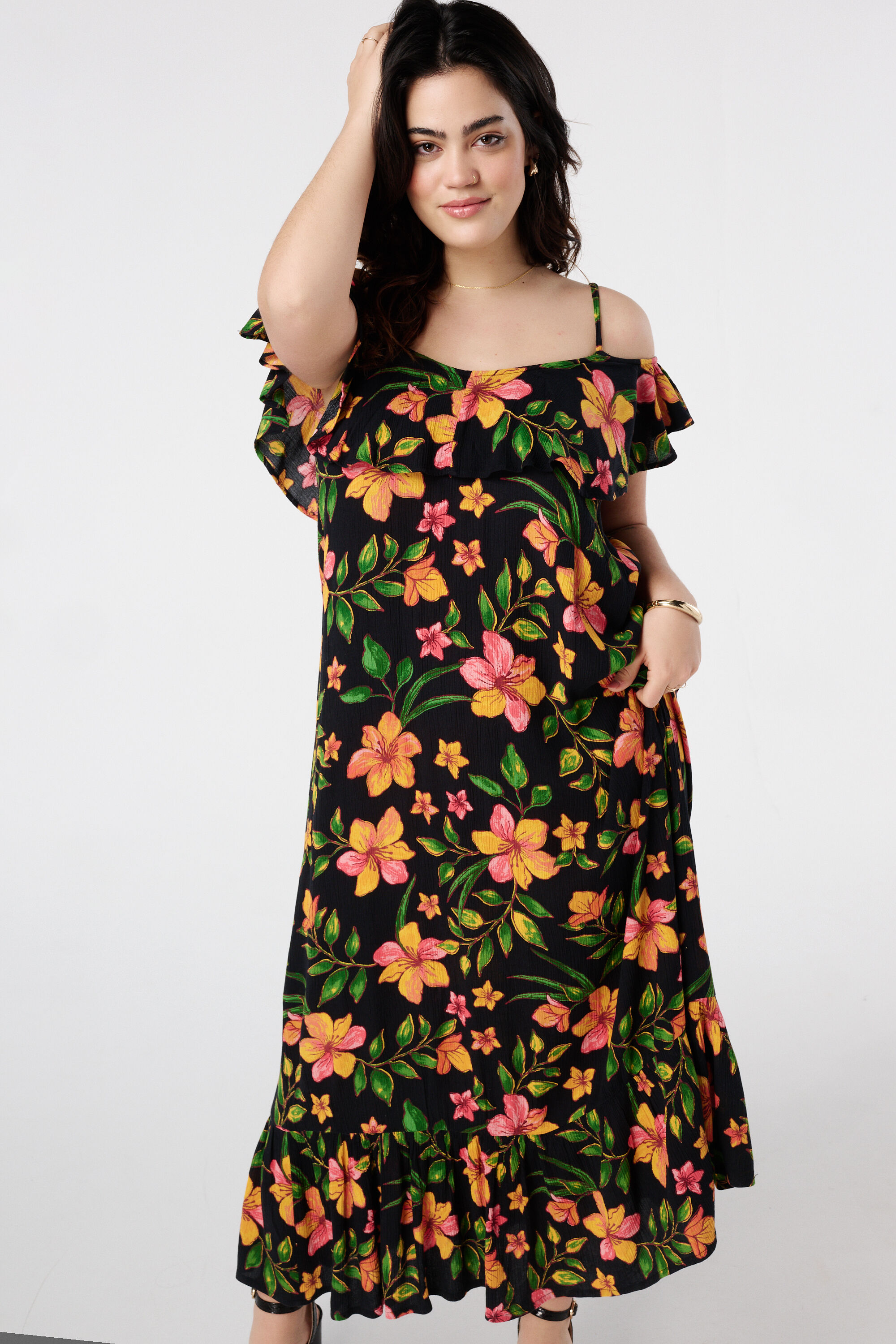 Vestido con estampado image number 5