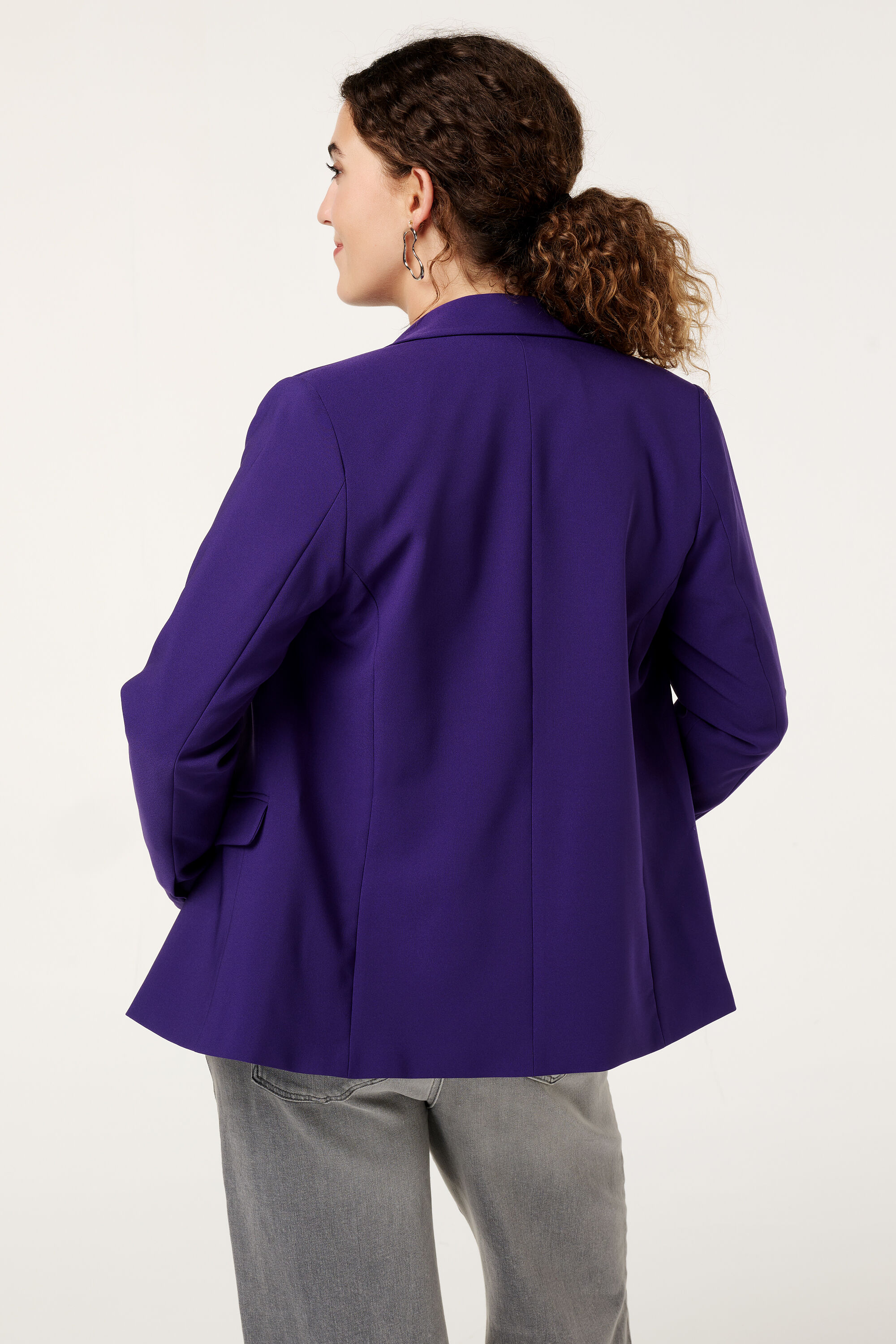 Blazer con cierre de botones image number 3