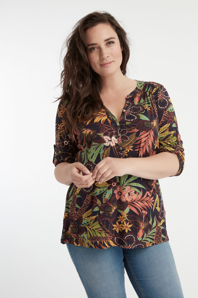 Top con estampado image number 0