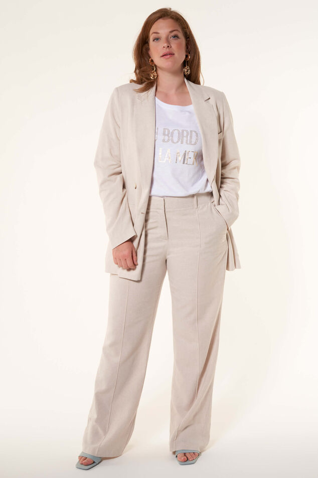 Blazer de lino image number 0