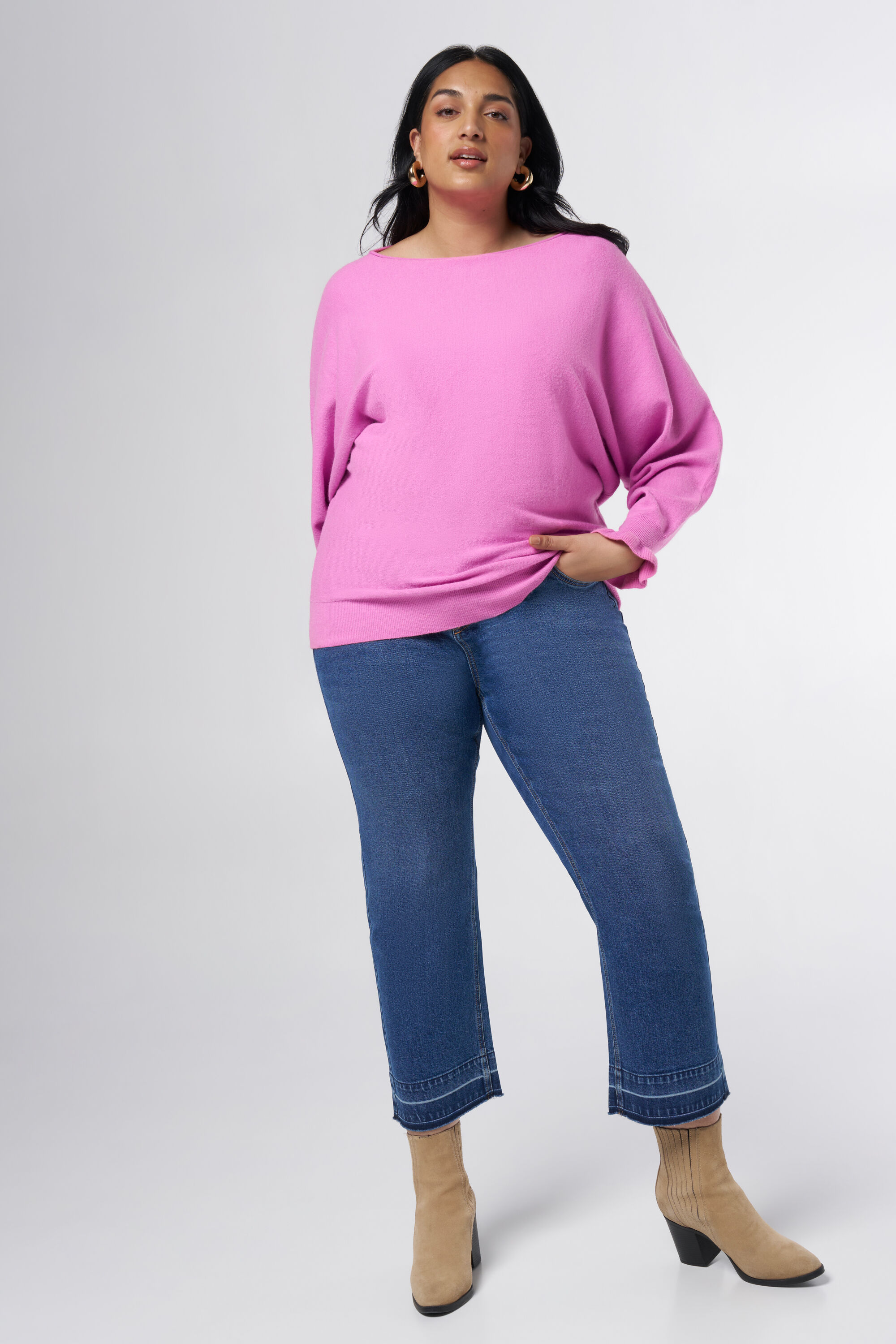 Jersey con cuello barco image number 5