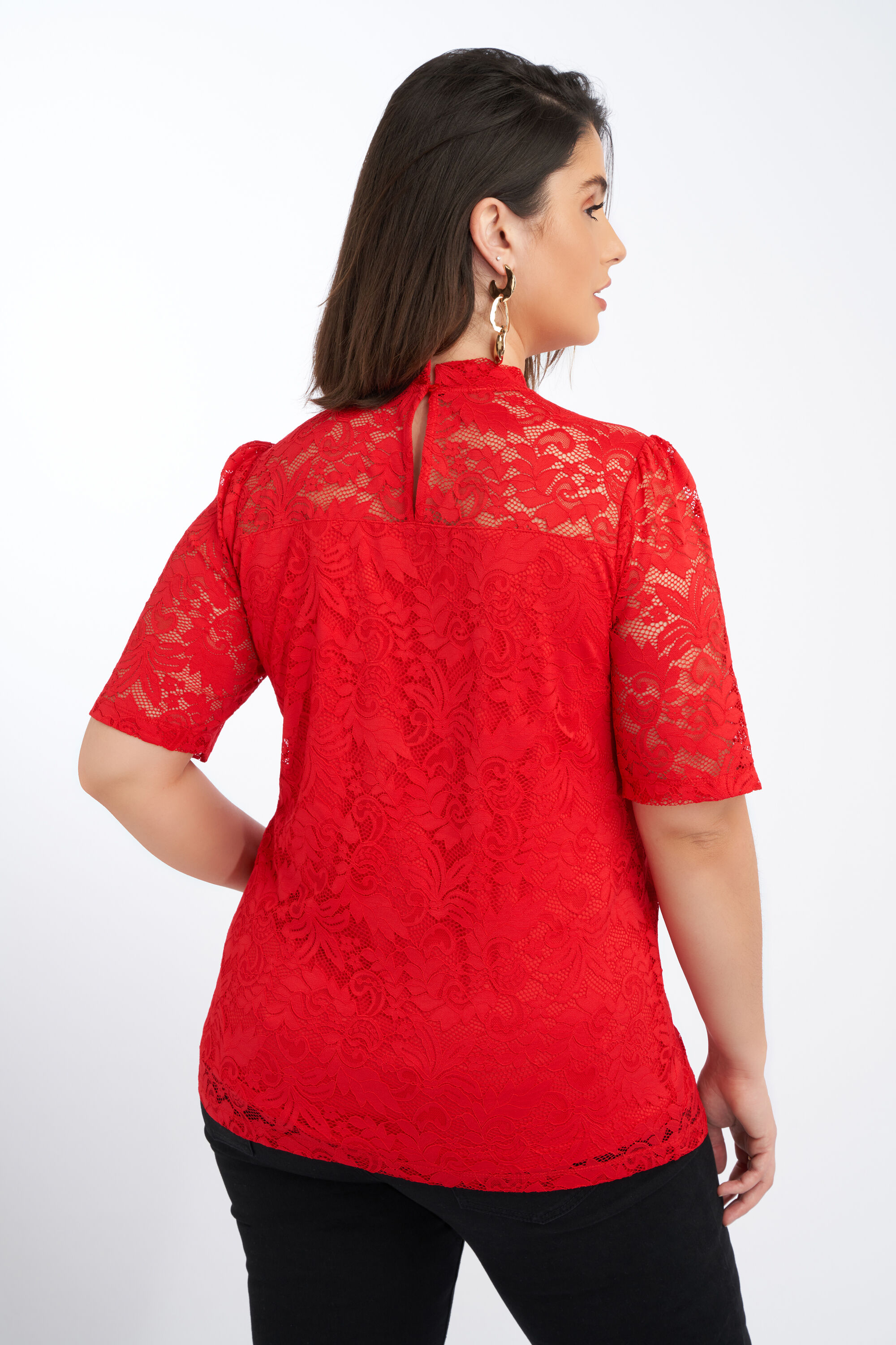 Top de encaje image number 3