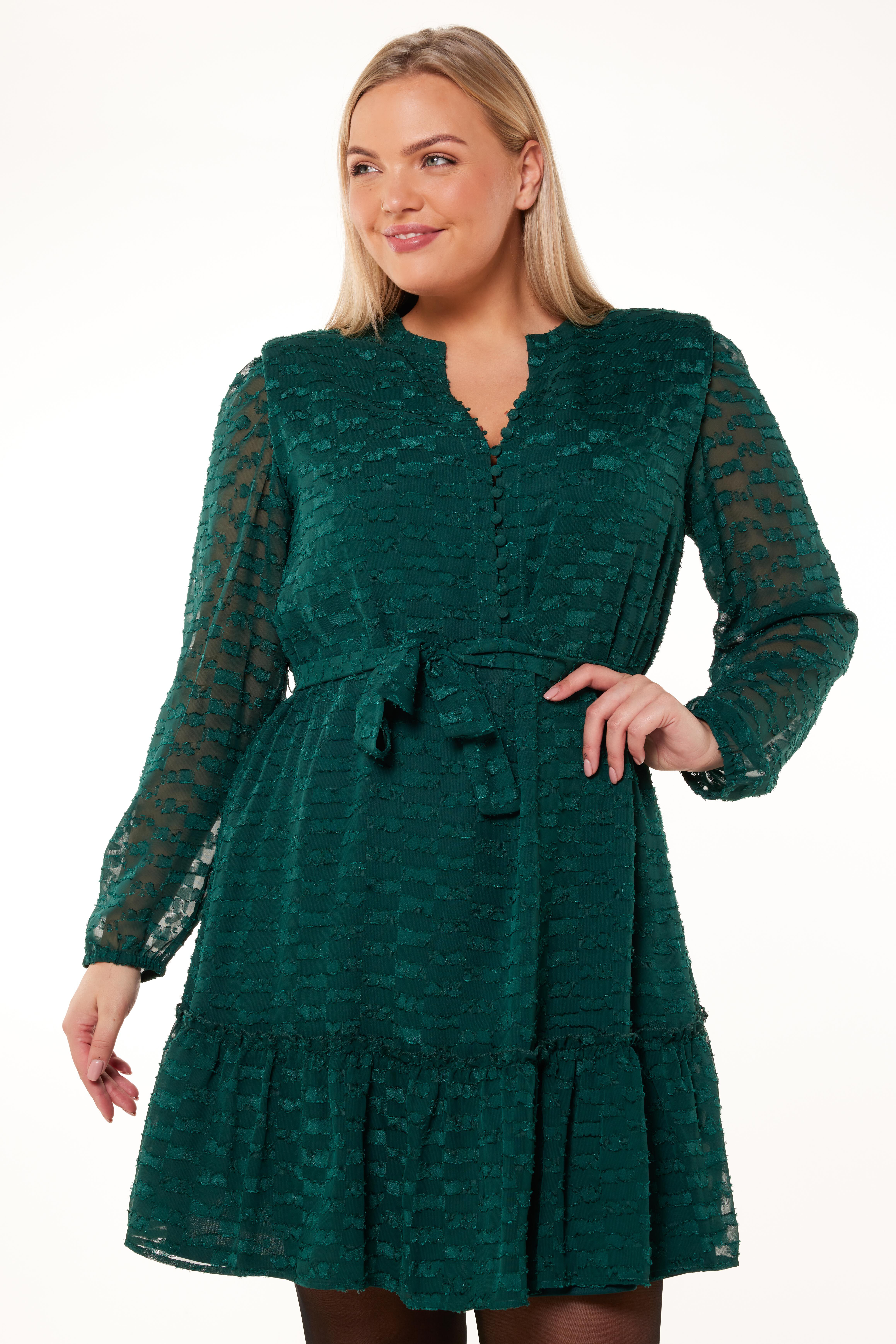 Vestido con un cintur&oacute;n  image number 5