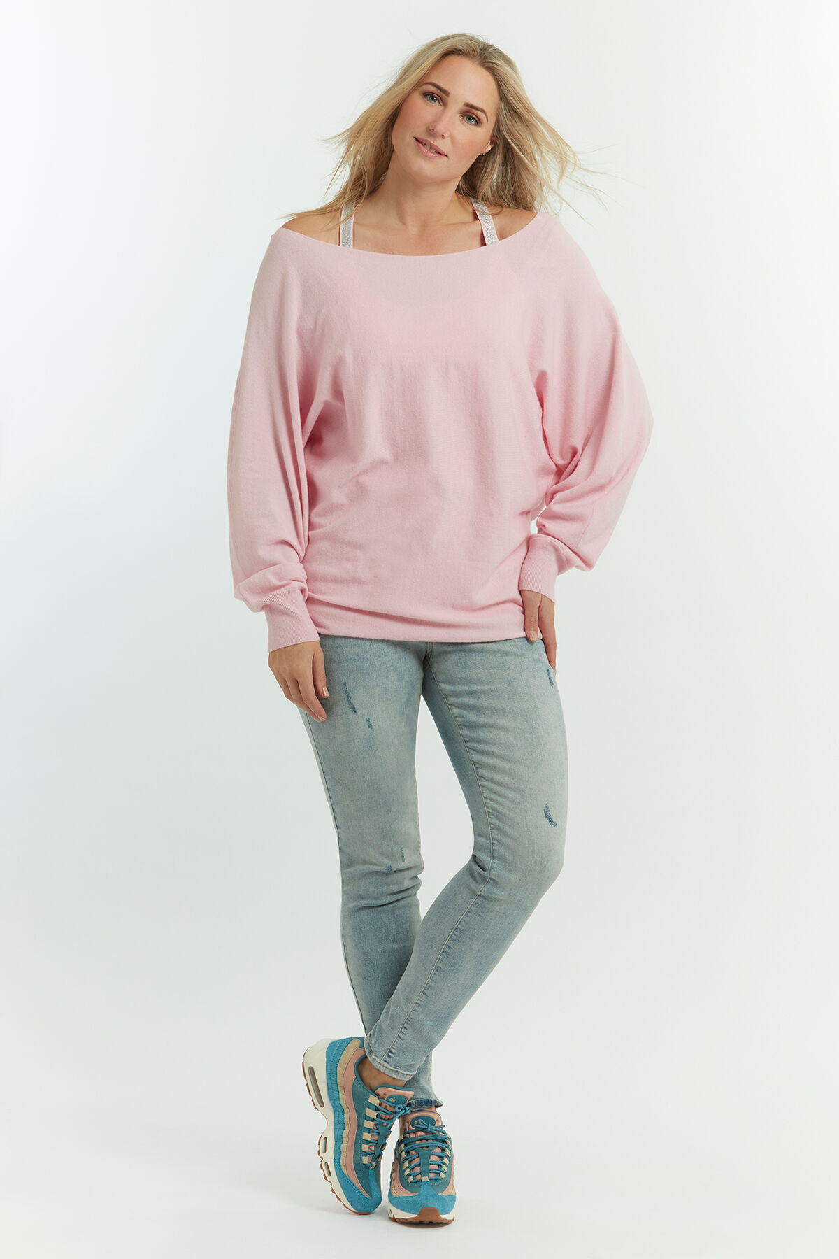 Jersey suave con mangas de murci&eacute;lago image number 6