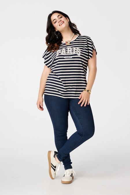 Tregging con aspecto denim Tregging con aspecto denim