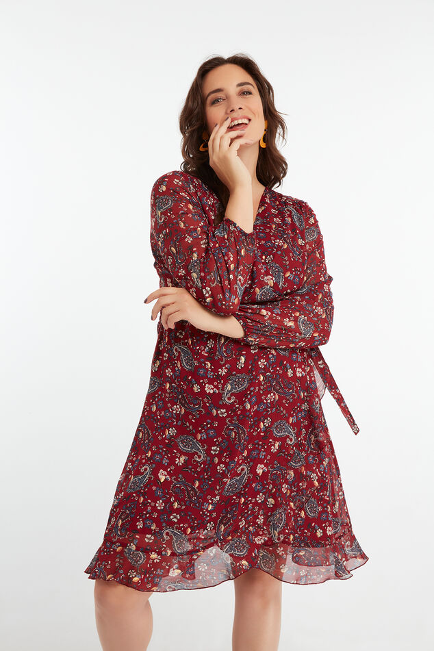 Vestido cruzado image number 4