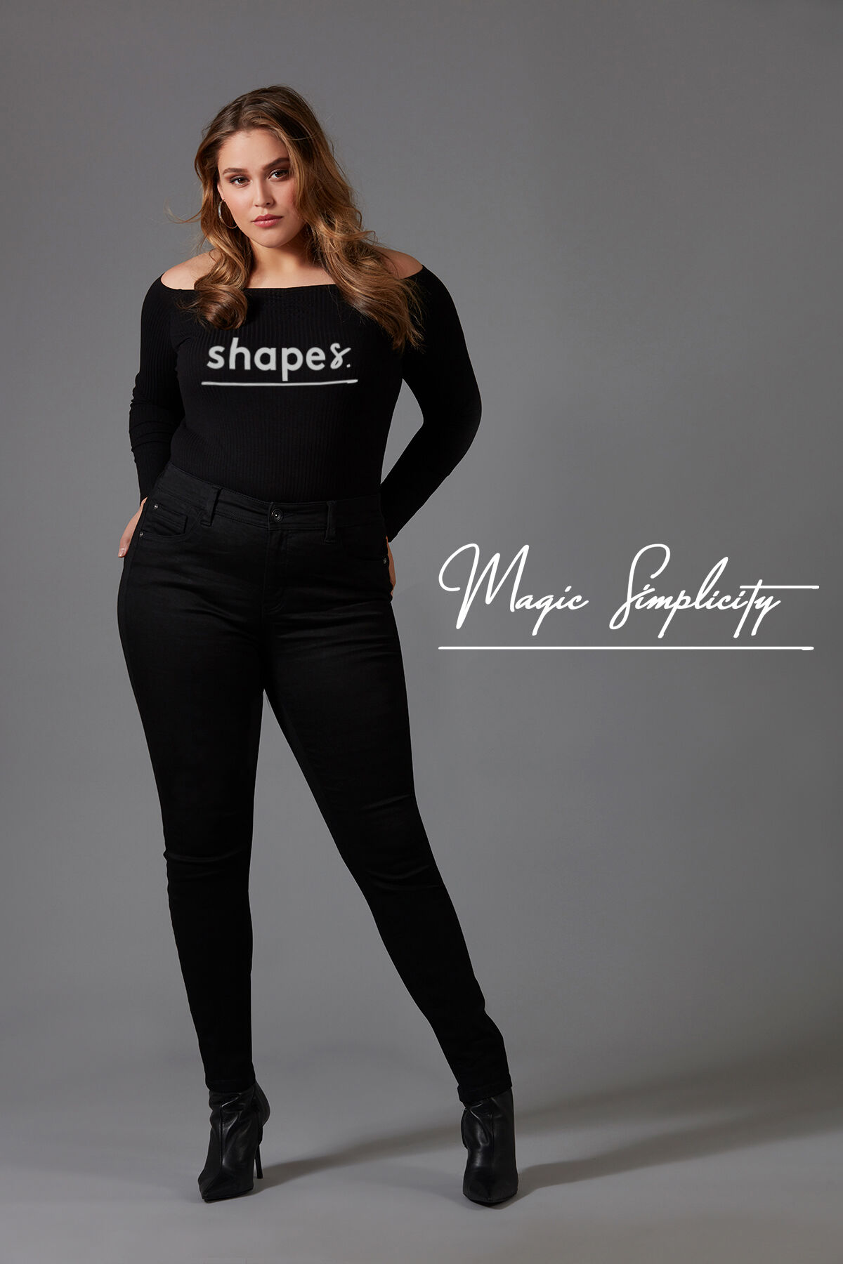 Pantal&oacute;n vaquero pitillo SHAPING image number 5