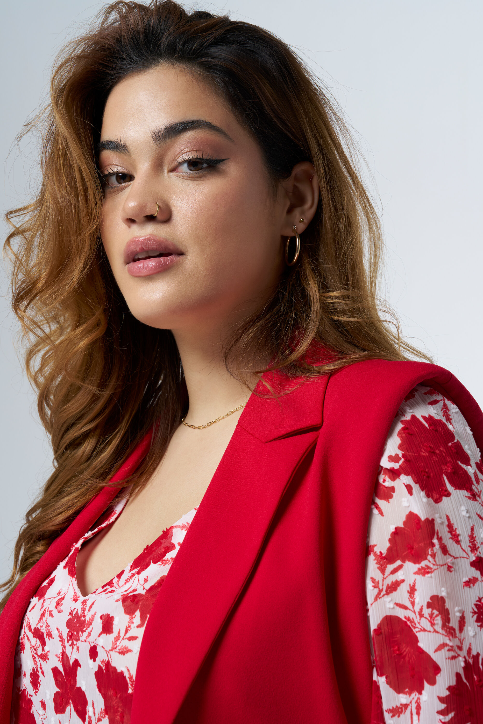 Chaleco con cinto a juego image number 4