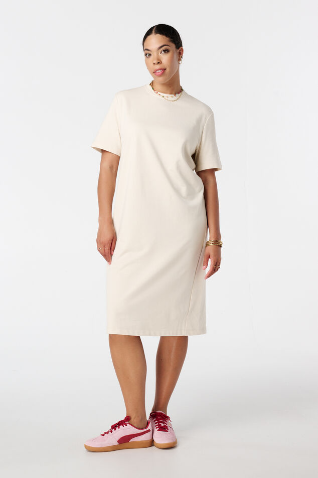 Vestido camiseta midi image number 0