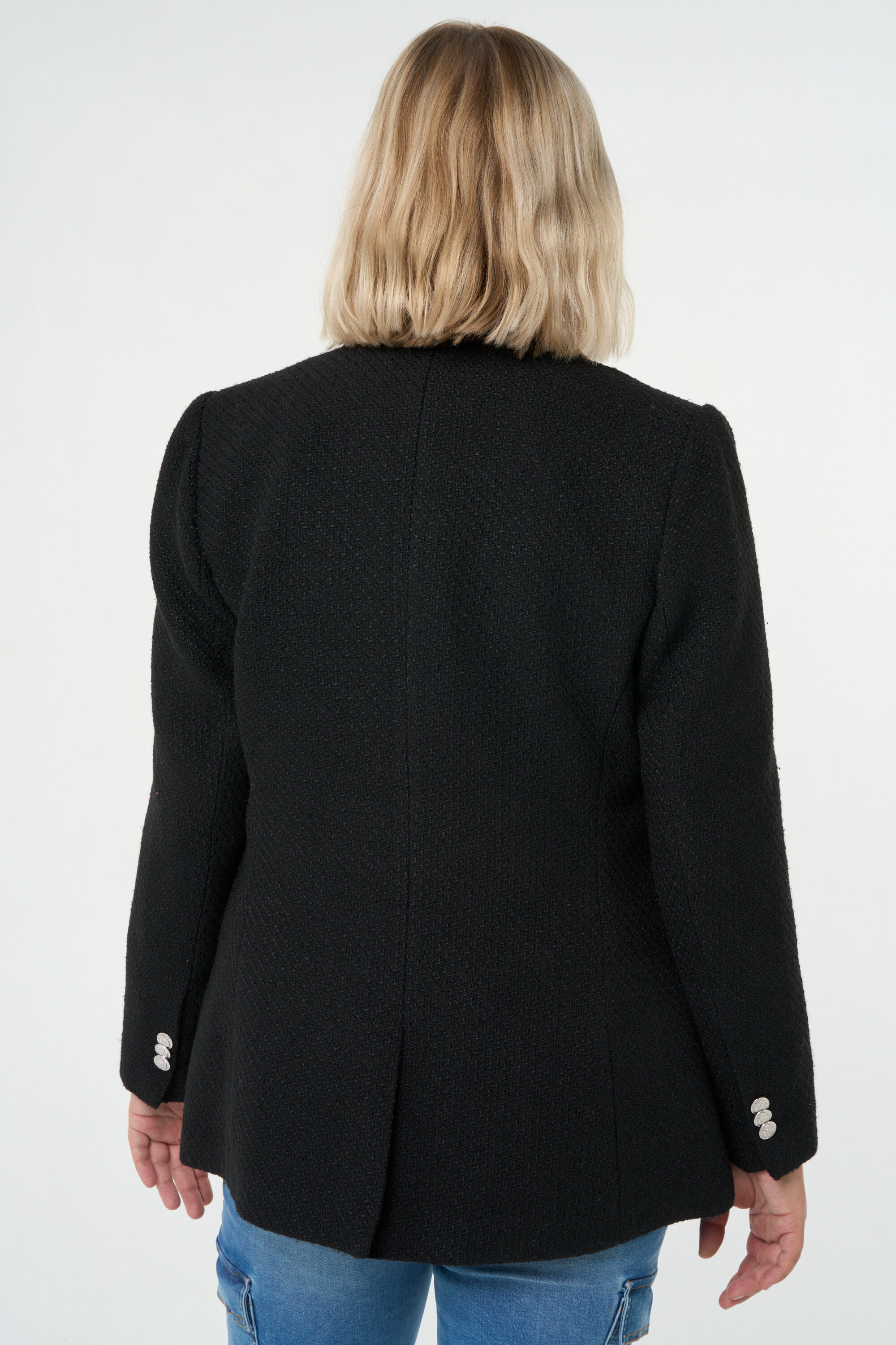 Blazer de tweed image number 4