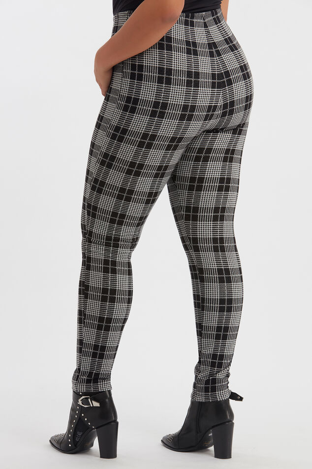 Leggings de cuadros  image number 3