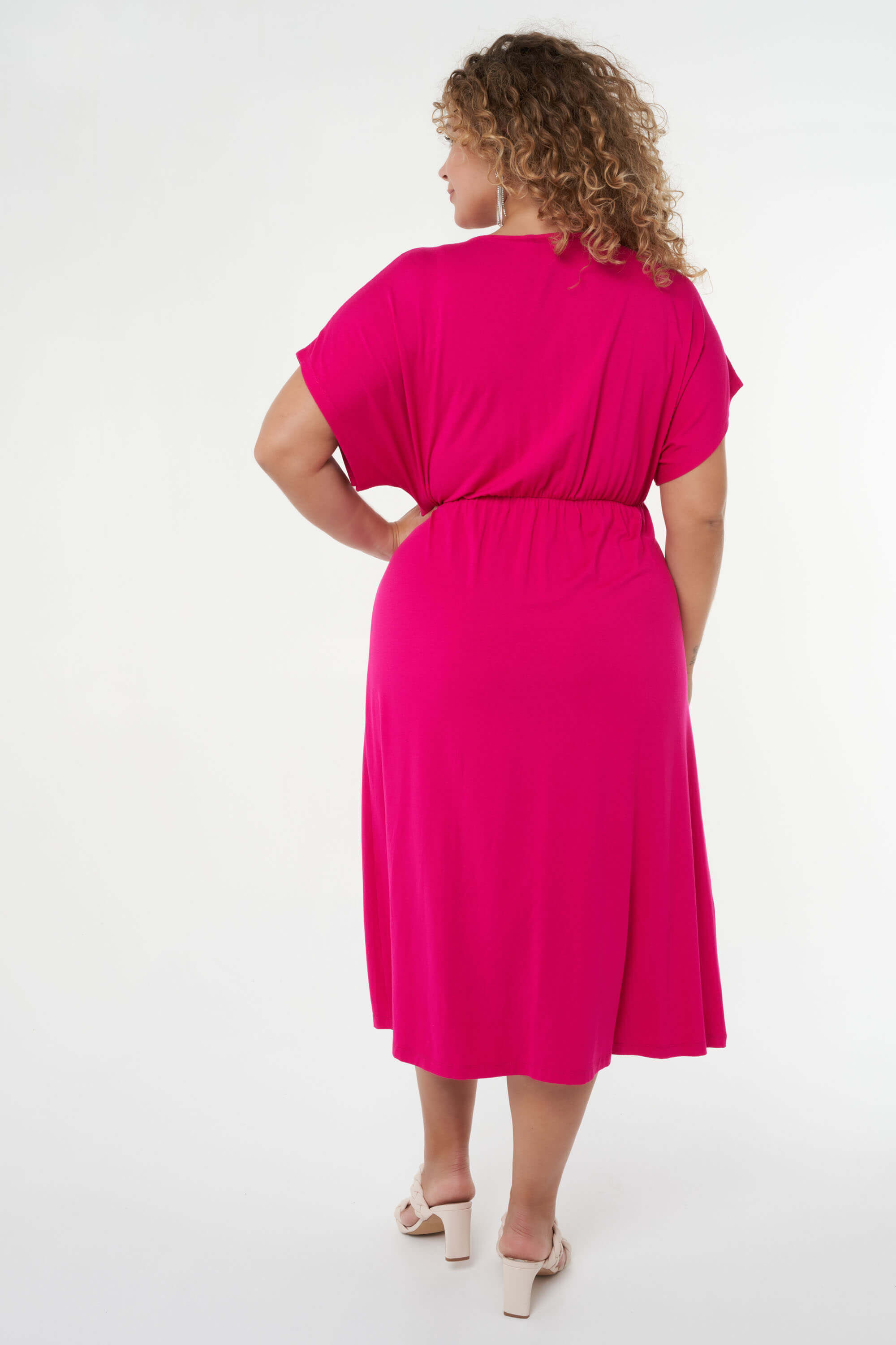 Vestido maxi cruzado image number 4