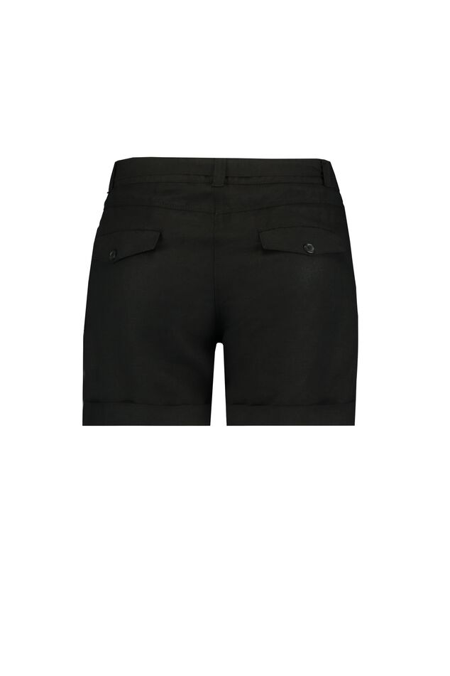 Shorts de mezcla de lino image number 2