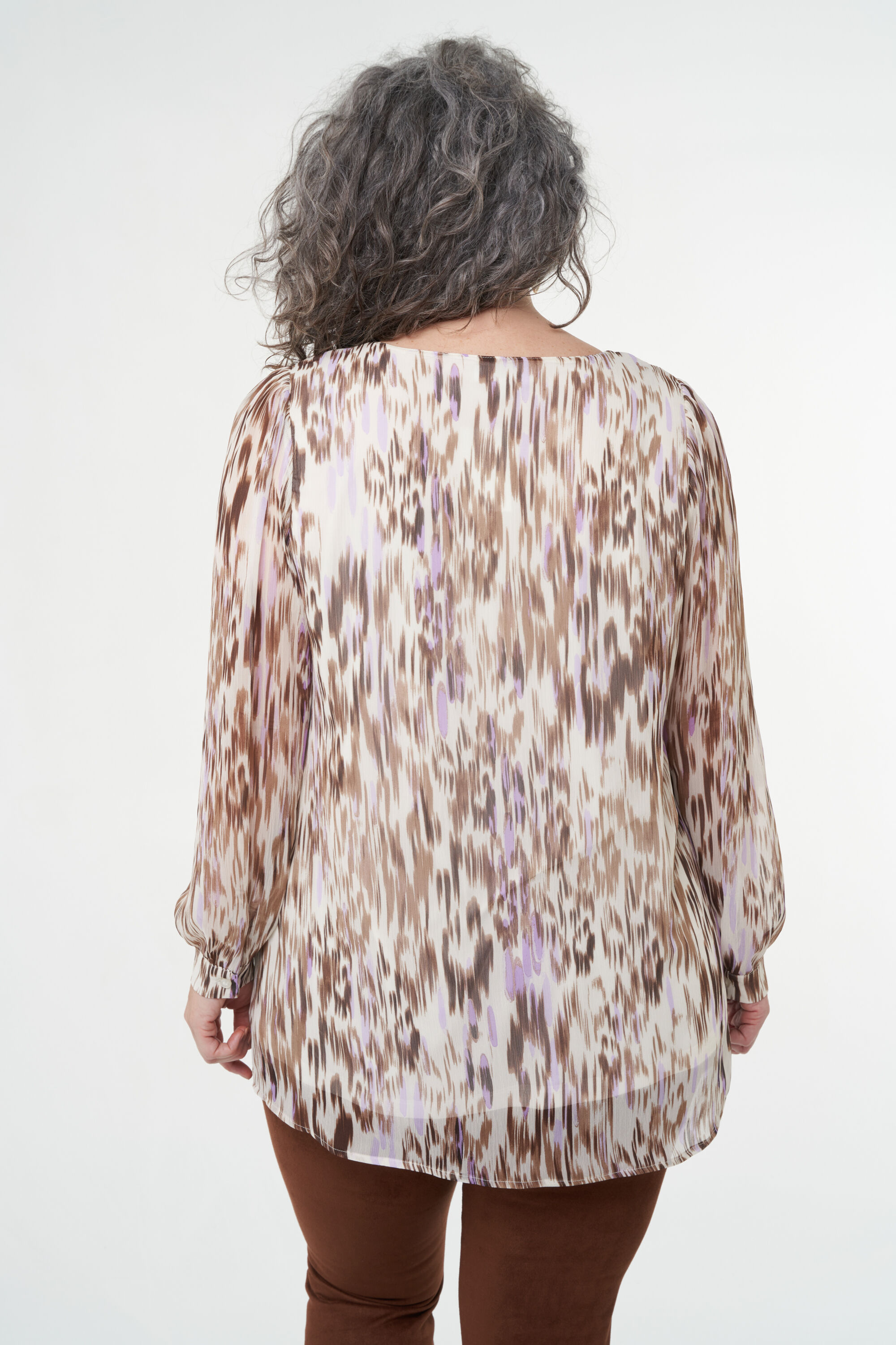 Blusa de gasa image number 4