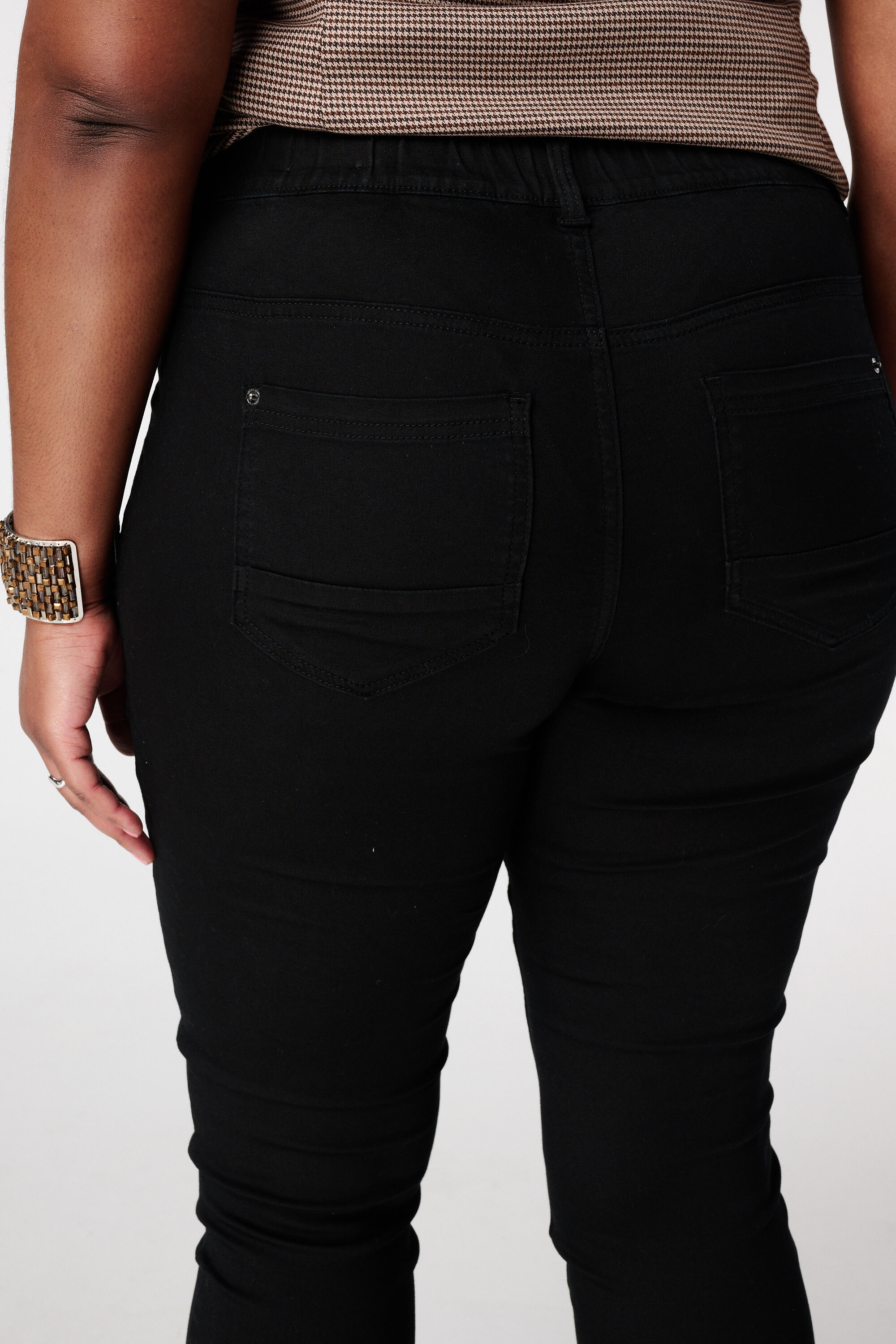 Treggings con aspecto denim image number 4