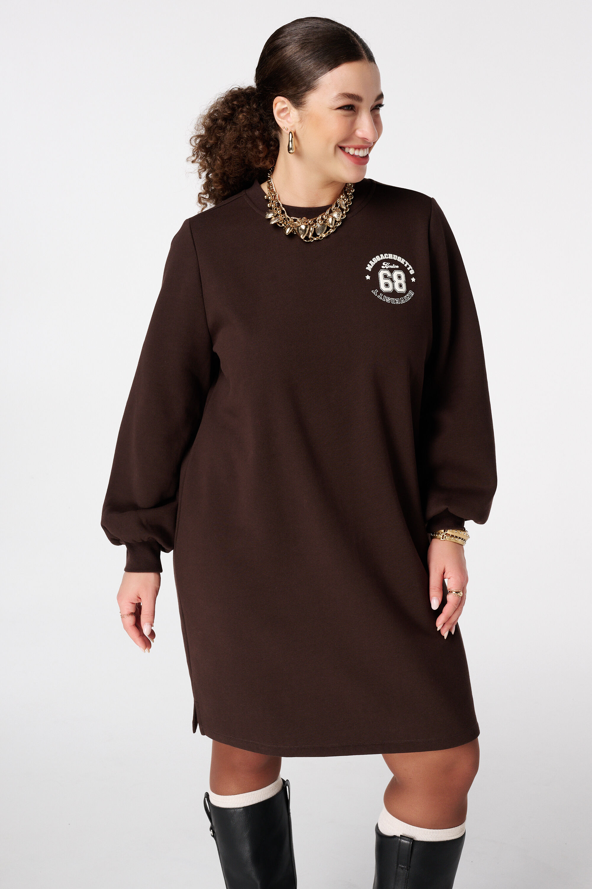 Vestido sudadera image number 5