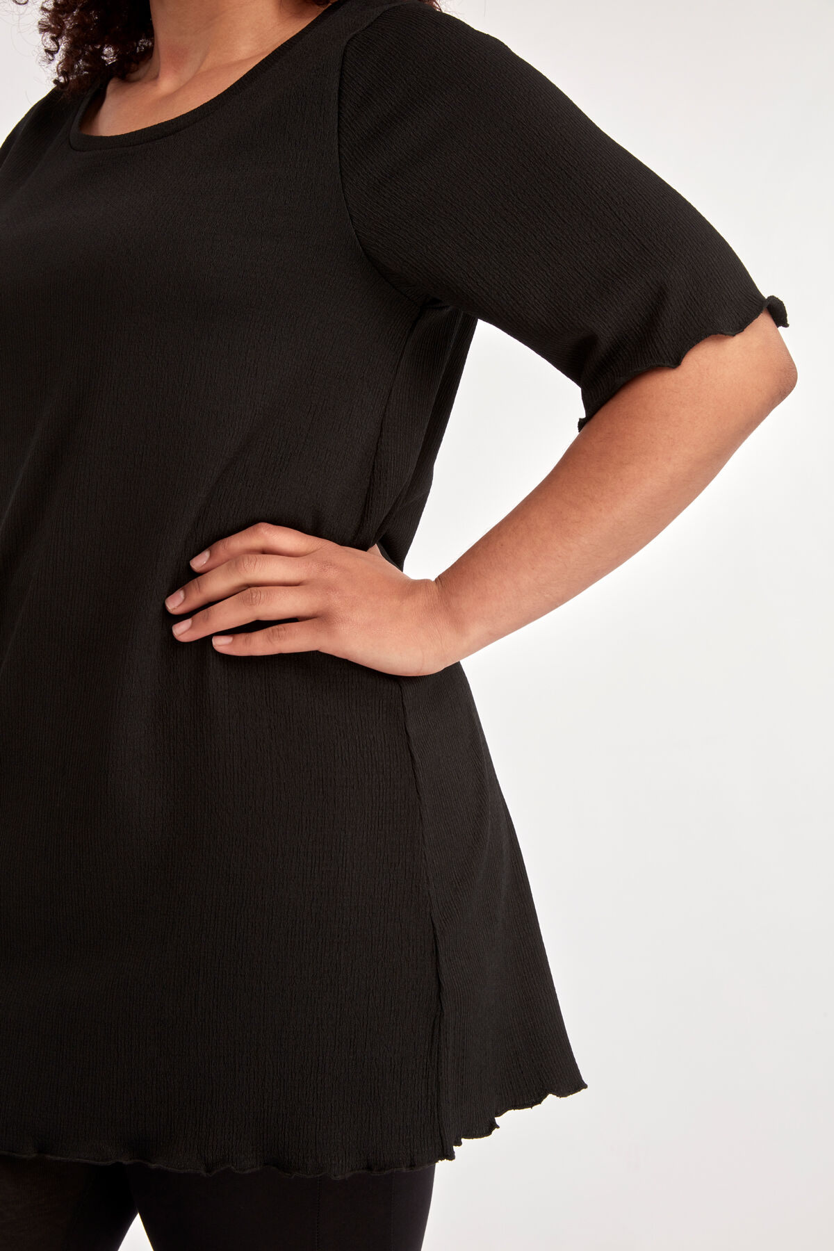 T&uacute;nica el&aacute;stica lisa image number 4