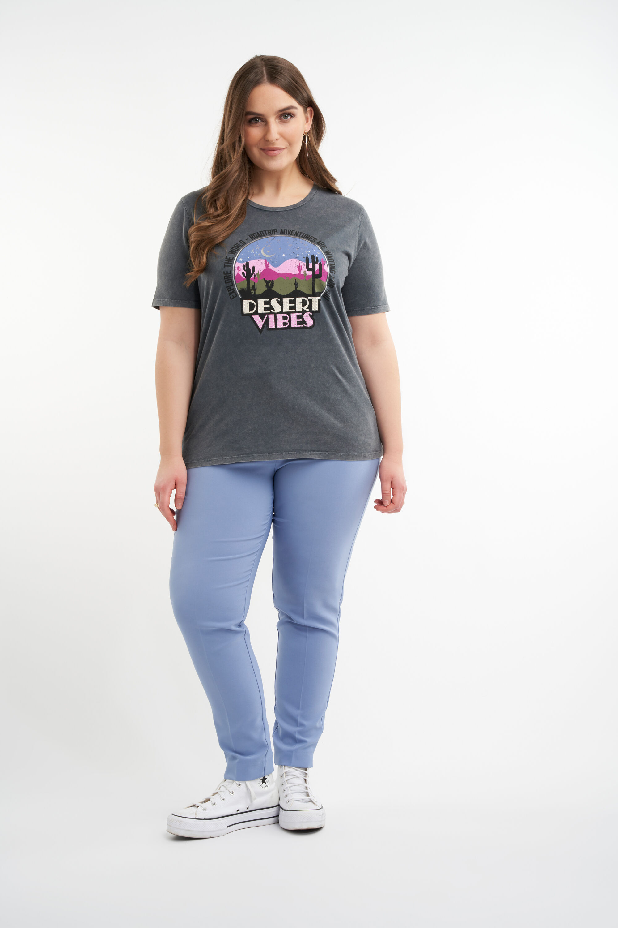 Camiseta con dibujo impreso image number 5