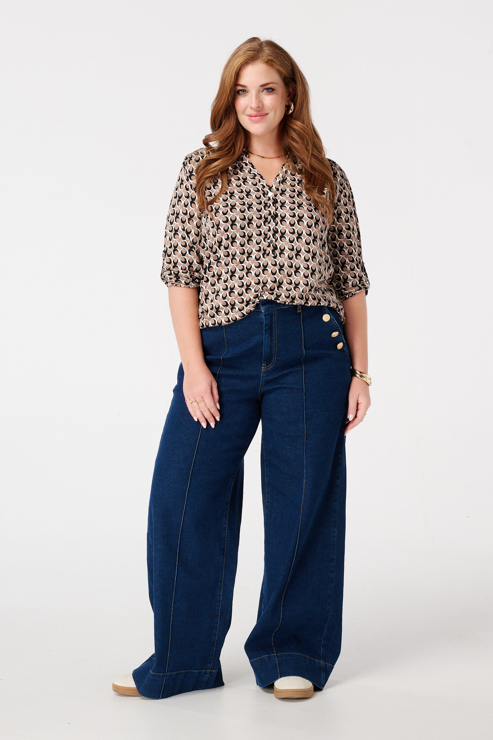 Top de jersey con estampado image number 5