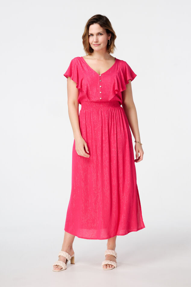 Vestido de corte holgado con cintura elástica  image number 0