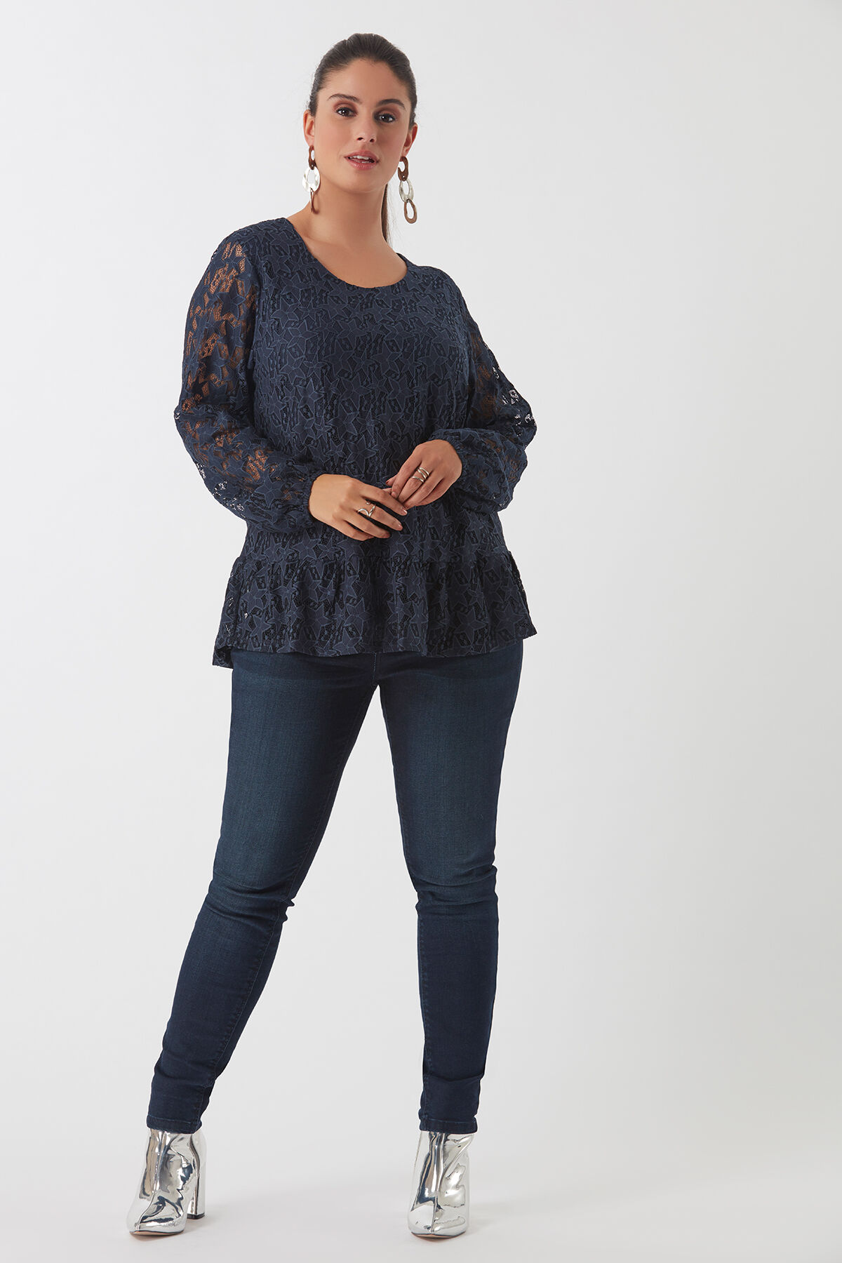 Top de encaje image number 3